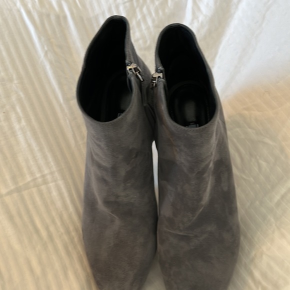 Prada Grey Suede Ankle Boot - Picture 2 of 6